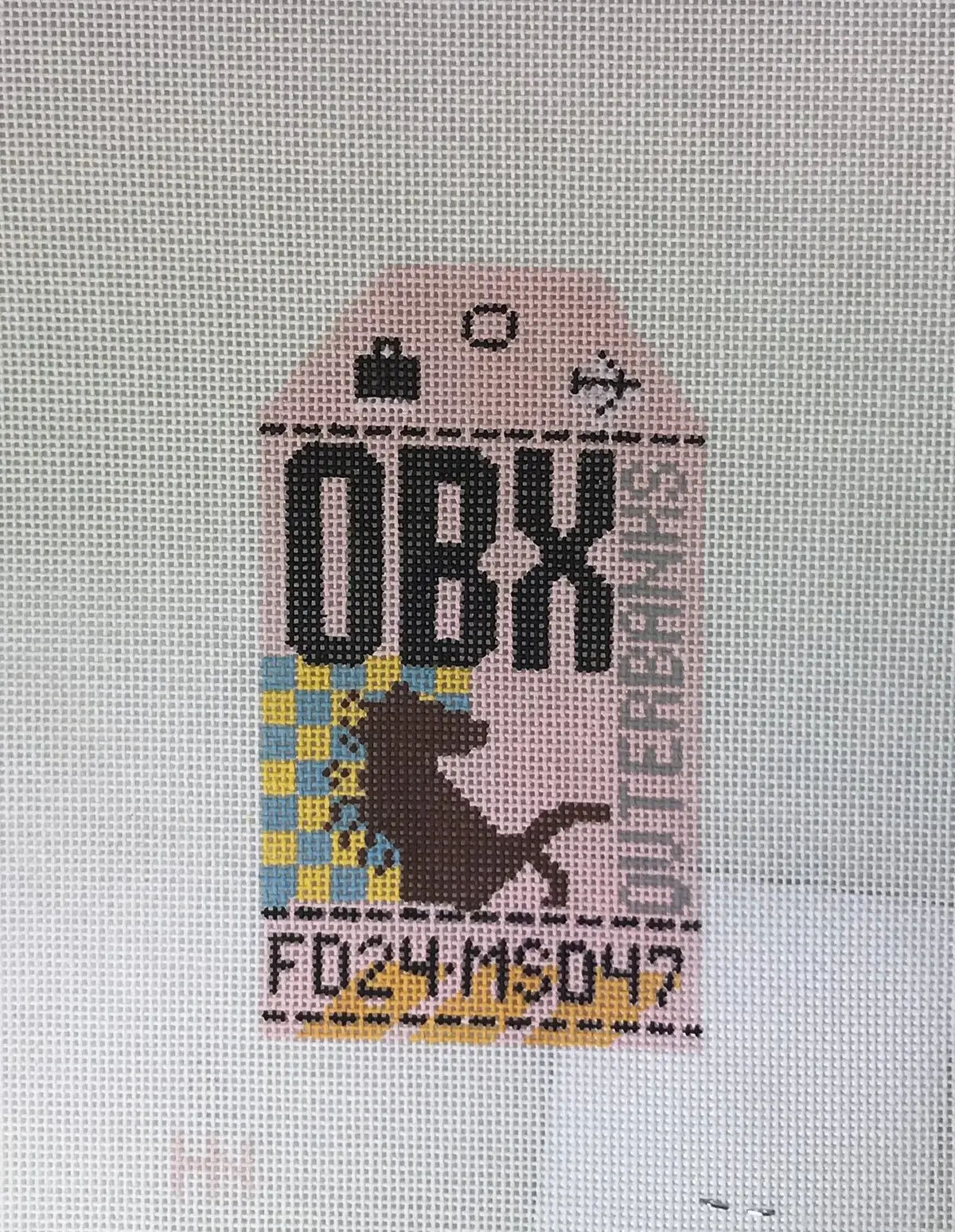 Hedgehog Needlepoint Hh1 Obx Outer Banks 1