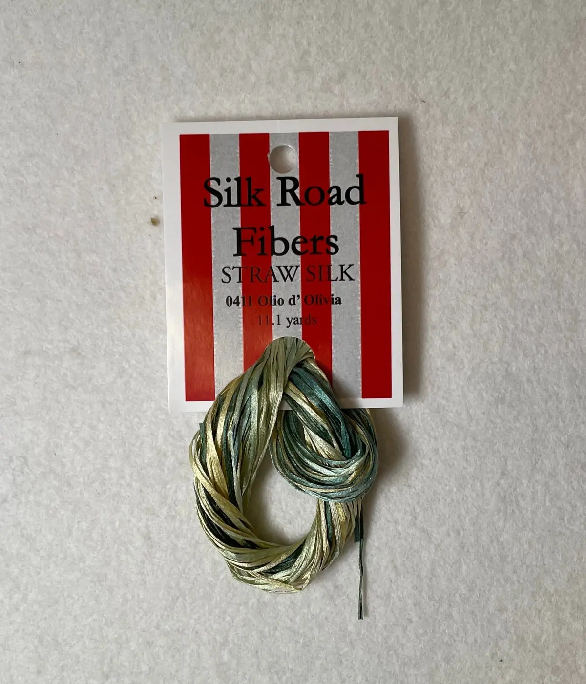 Straw Silk 0411 Olio D' Olivia 1