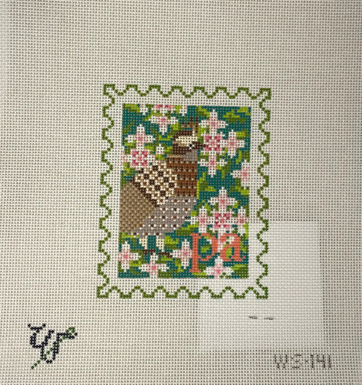 * Wipstitch 141 Pennsylvania State Stamp 1