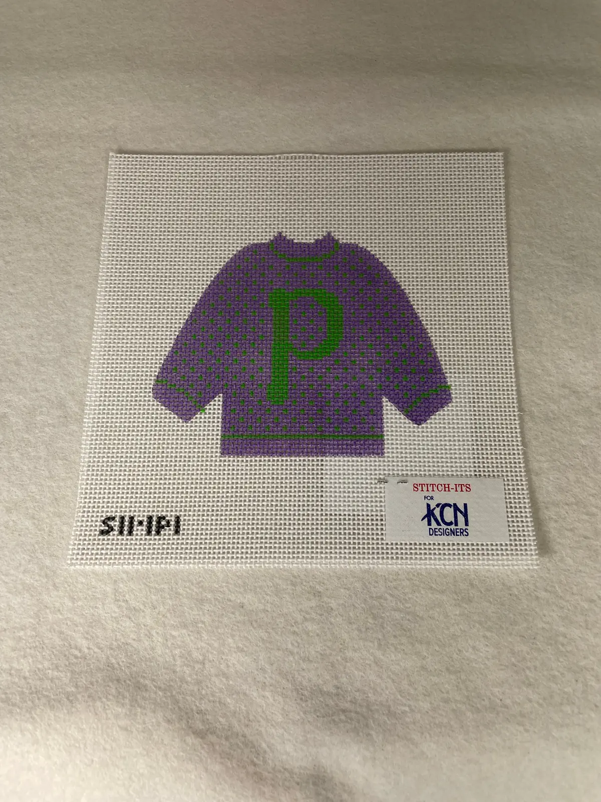 * Stitch-Its S11p1- Letter Pullover- P 1