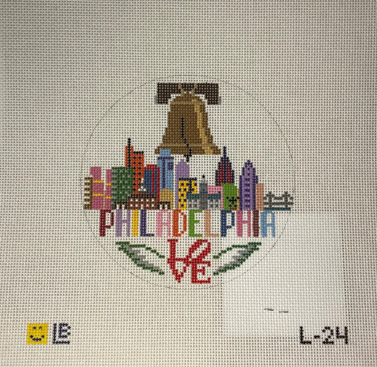 * Lauren Bloch Designs L24 Philadelphia - Liberty Bell 1