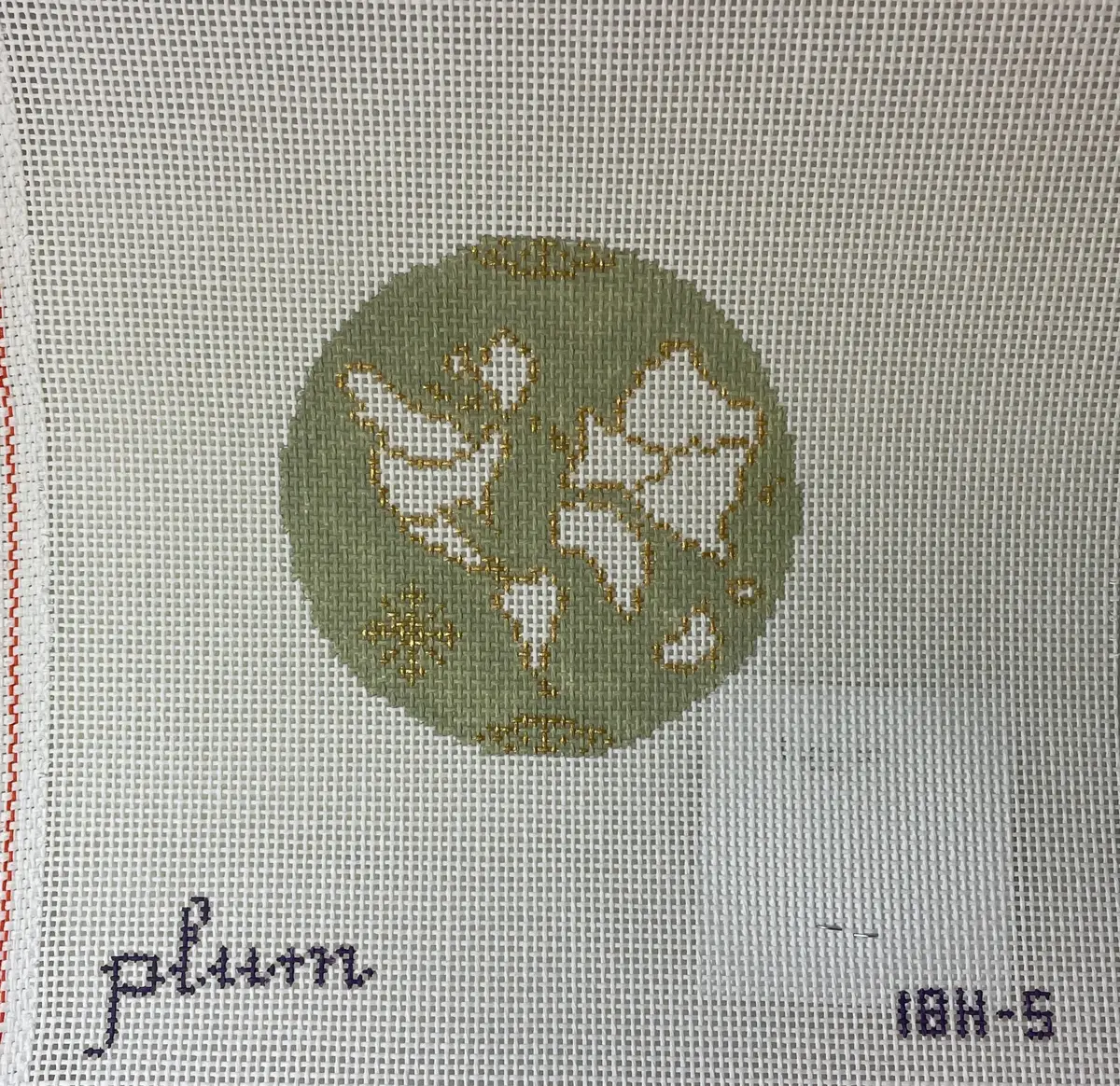 * Plum Stitchery 18H-5 Atlas Round- Sage 1