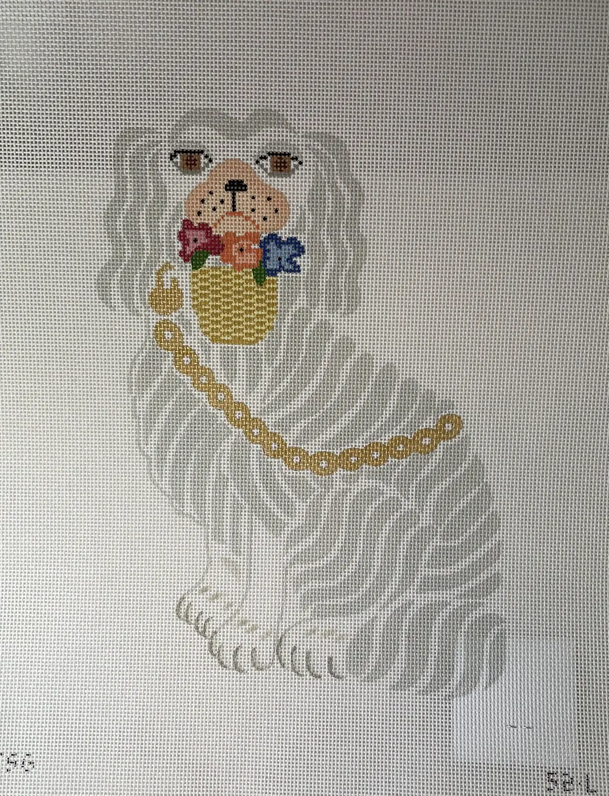Plum Stitchery Tsg52l The Silver Fox- Left Facing 1