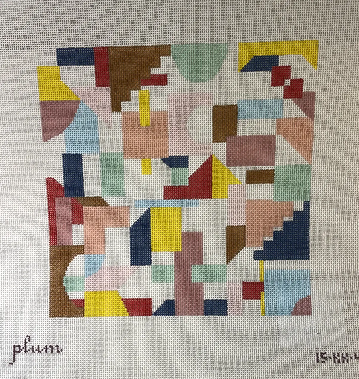 * Plum Stitchery 15Kk-4 Geometric Series- Color Blocks 1