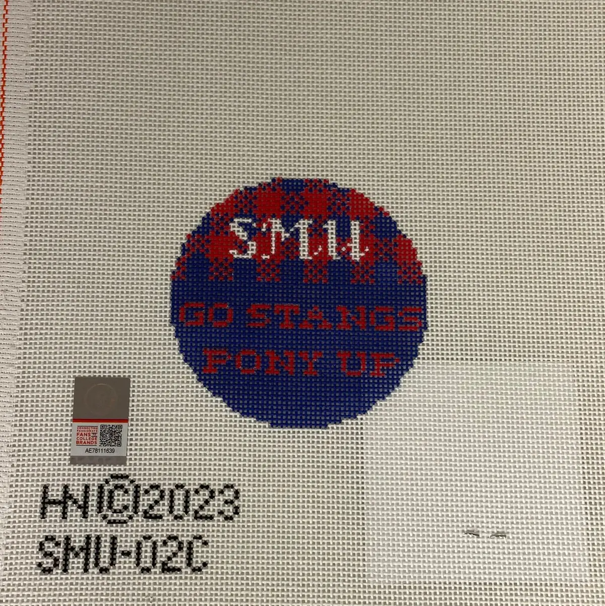 * Hedgehog Needlepoint Smu Round 1