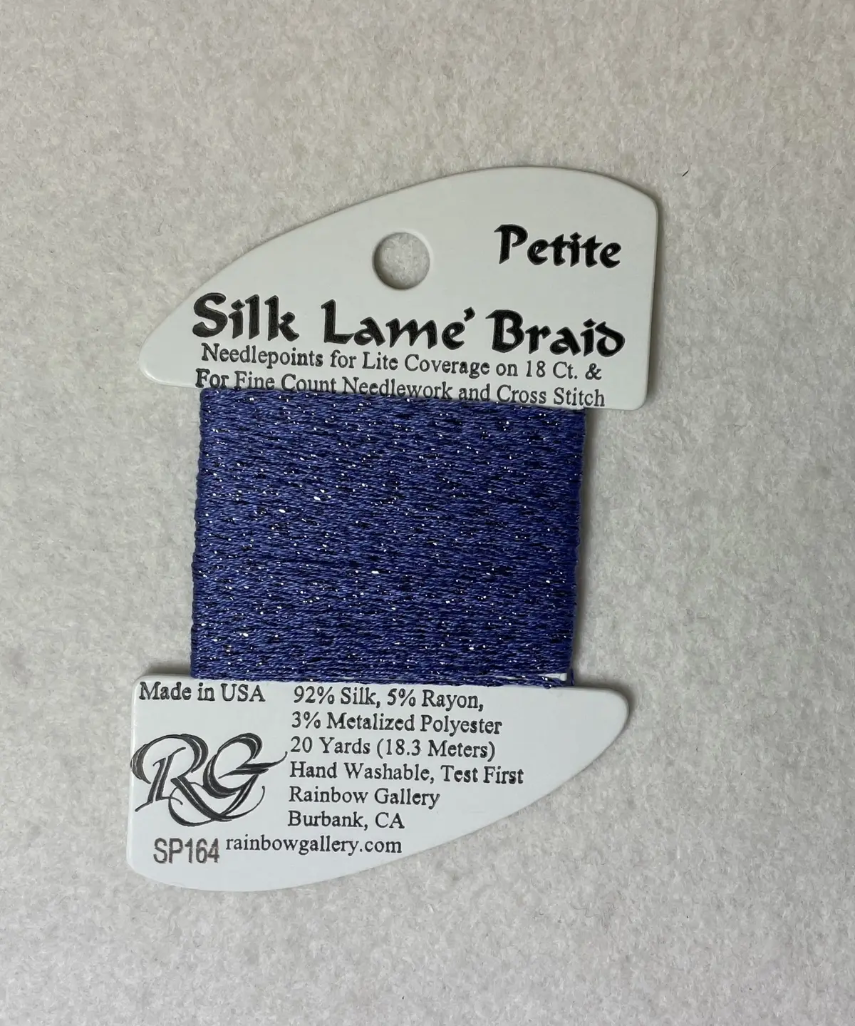 Petite Silk Lame Braid Sp164 Wisteria 1