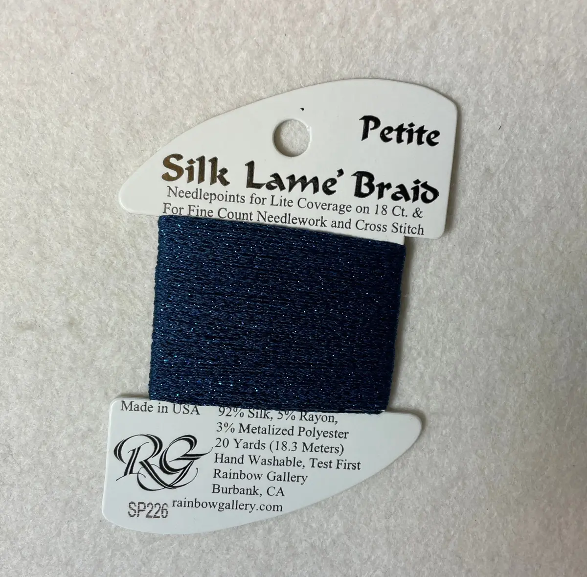 Petite Silk Lame Braid Sp226 Starry Night 1