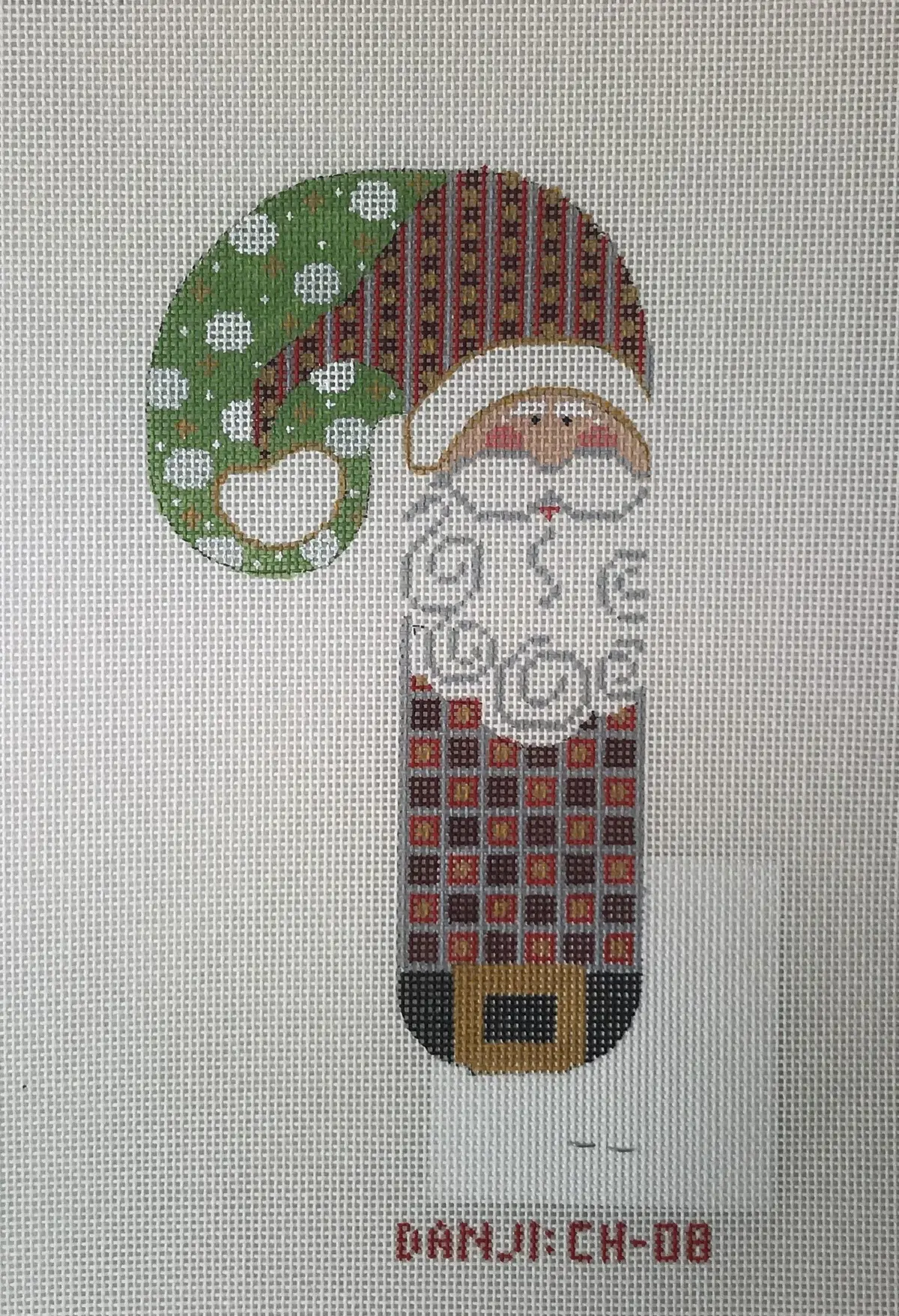 * Danji Ch08 Checkered Santa Candy Cane 1