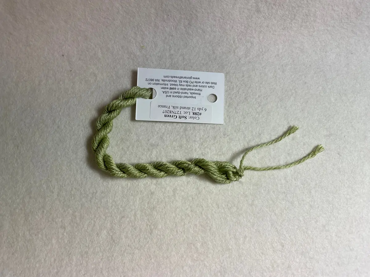 Gloriana Silk Floss 288 Soft Green 1