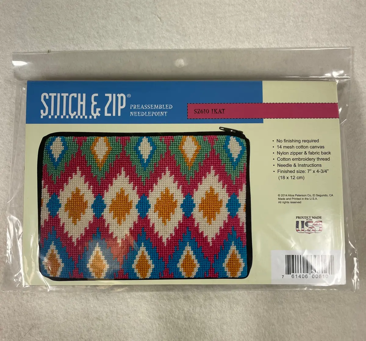 Alice Peterson Sz610 Ikat Purse 1