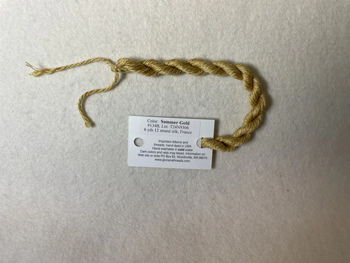 Gloriana Silk Floss 134B Summer Gold 1