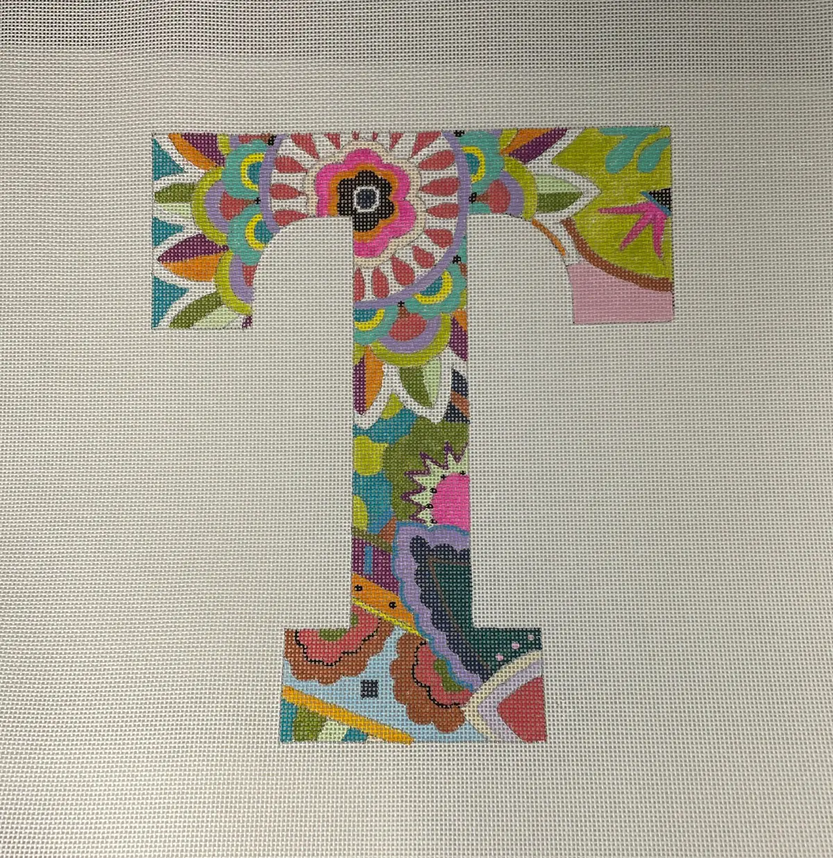 * Colors Of Praise Letter T- 12In 1