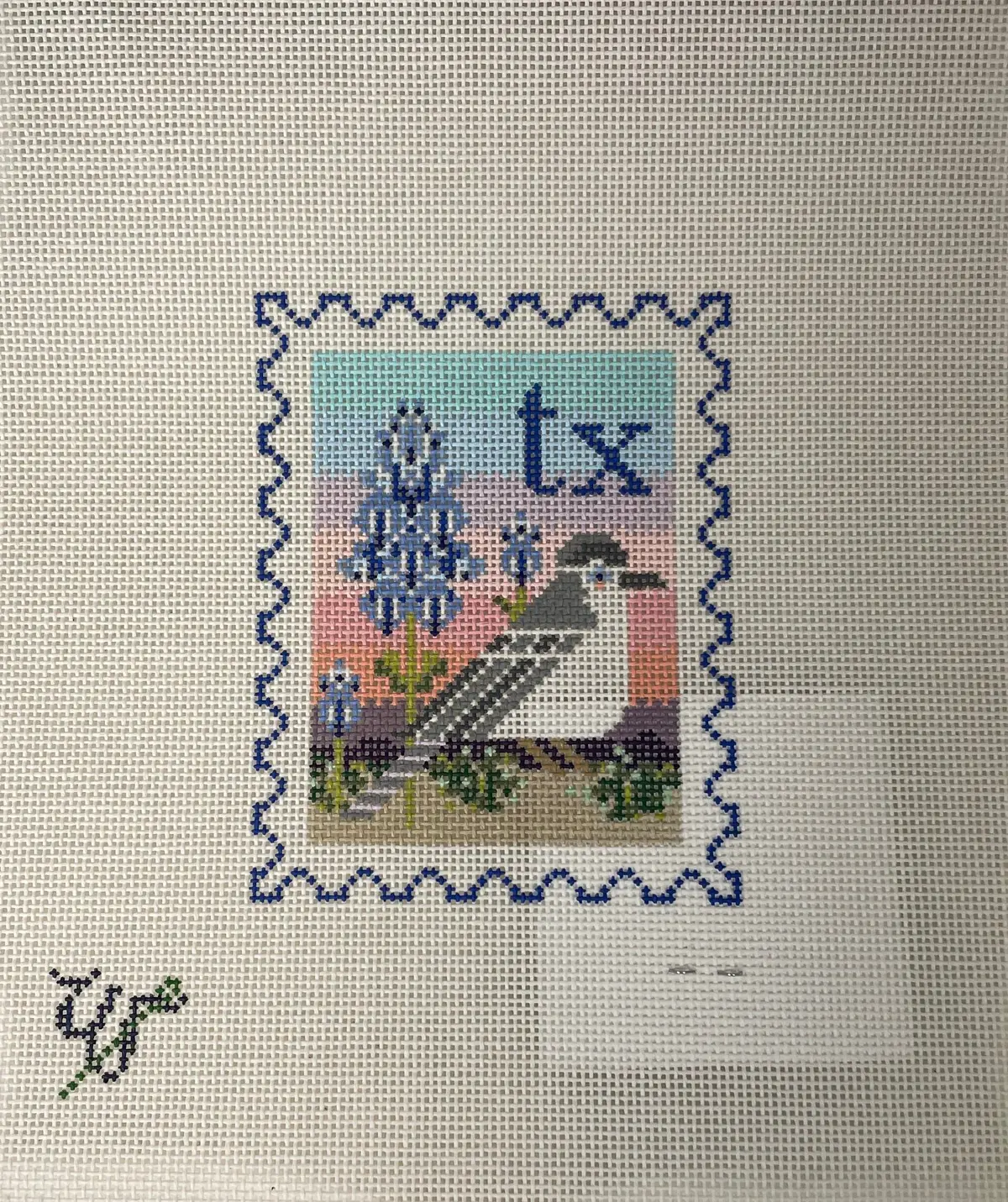 * Wipstitch 125 Texas State Stamp 1