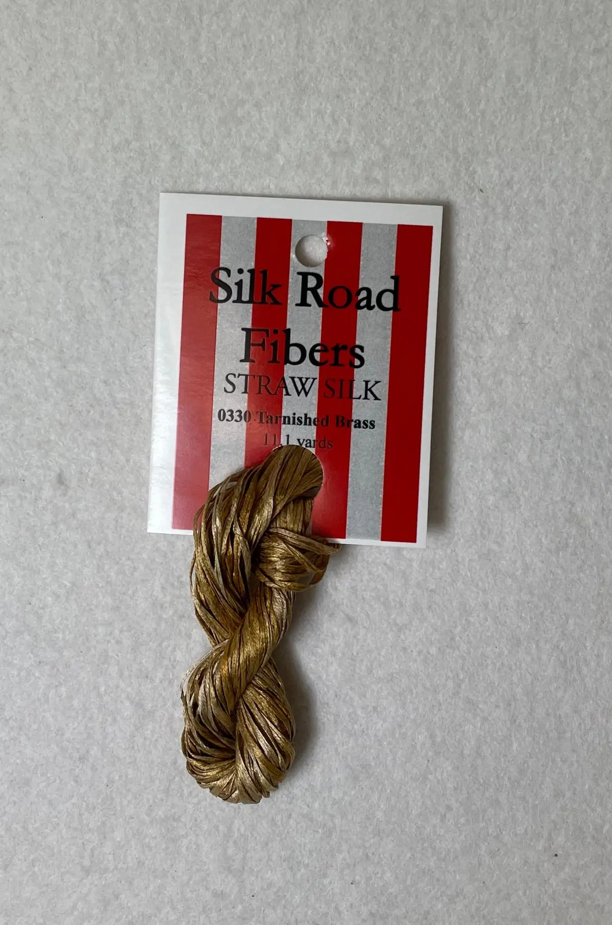 Straw Silk 0330 Tarnished Brass 1