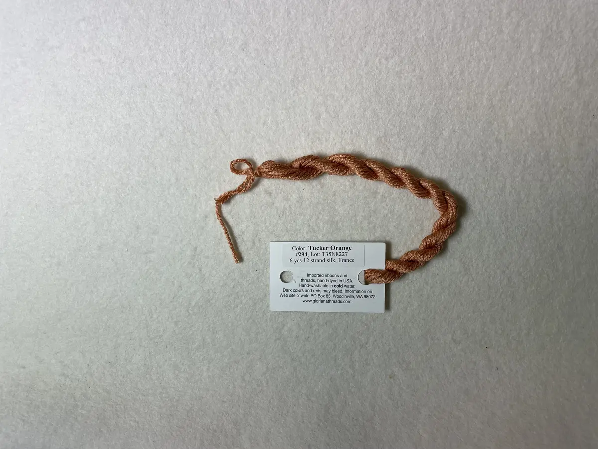 Gloriana Silk Floss 294 Tucker Orange 1