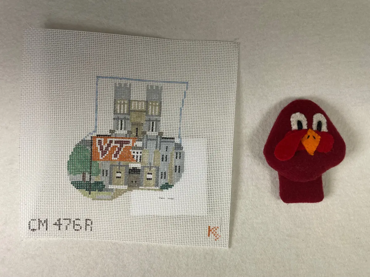 * Kathy Schenkel Cm476r Virginia Tech With Hokie 1