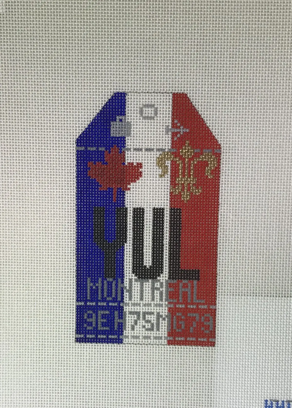 * Hedgehog Needlepoint Hh1 Yul Montreal 1