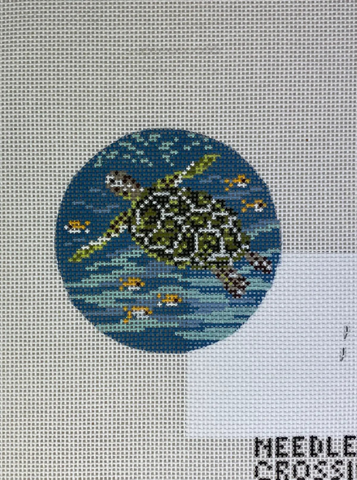 Needle Crossings Nc366 Sea Turtle Ornament 1