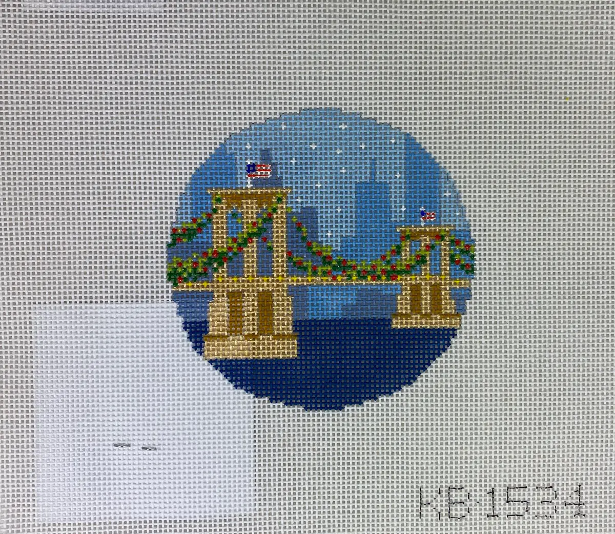 Kirk & Bradley 334 Kb1534 Brooklyn Bridge Holiday 1