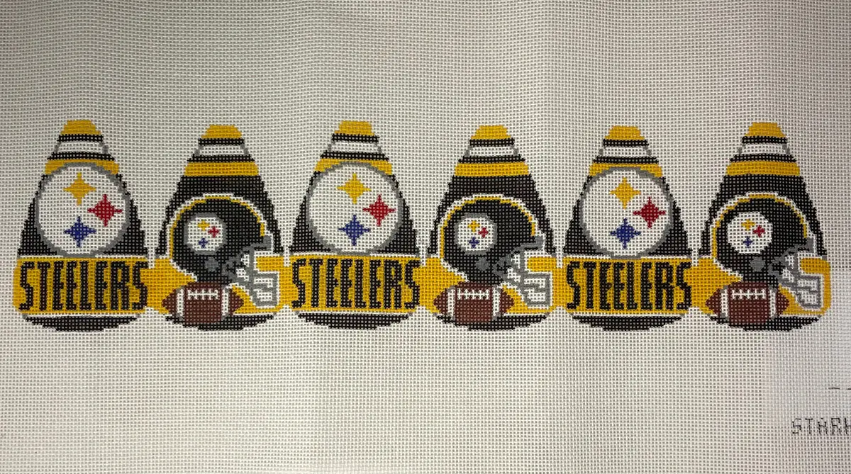 * Starke Art Xo93 Pittsburgh Steelers Topper Ornament 1