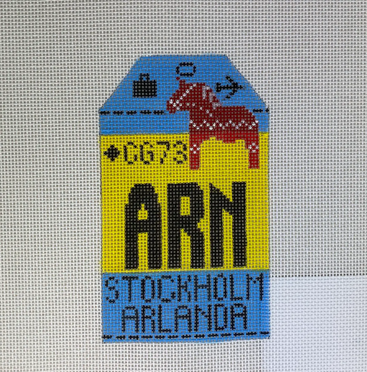 Hedgehog Needlepoint Hh1arn Stockholm 1