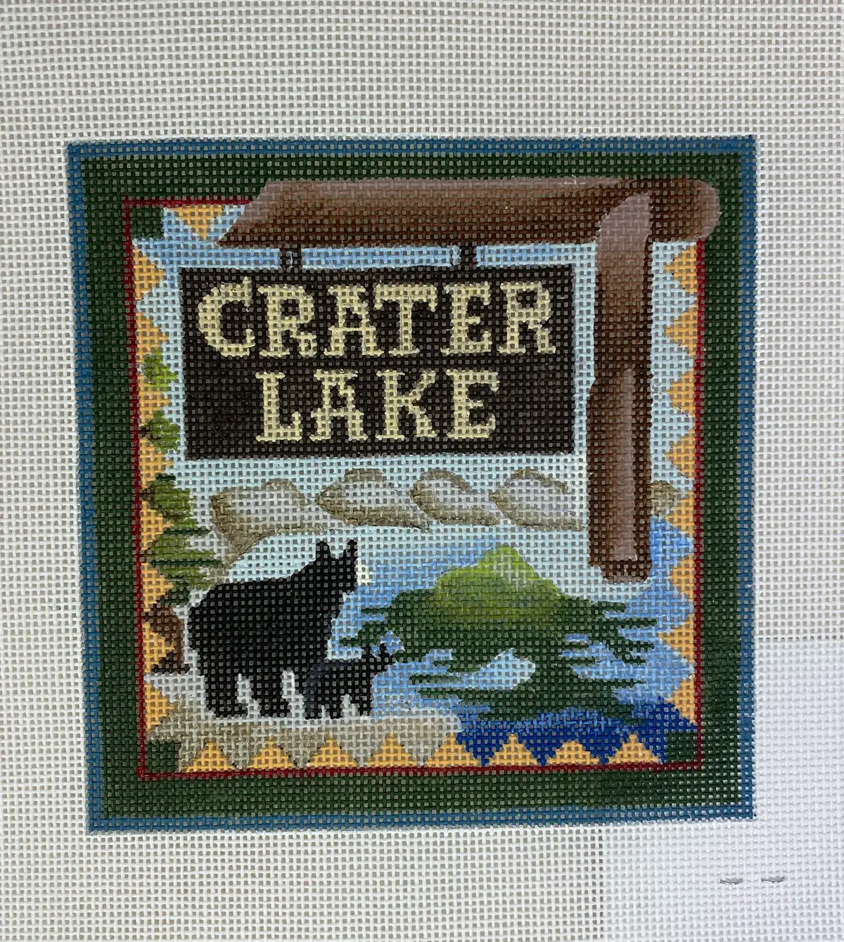 *Sale Denise Derusha Dd-531 Crater Lake 1