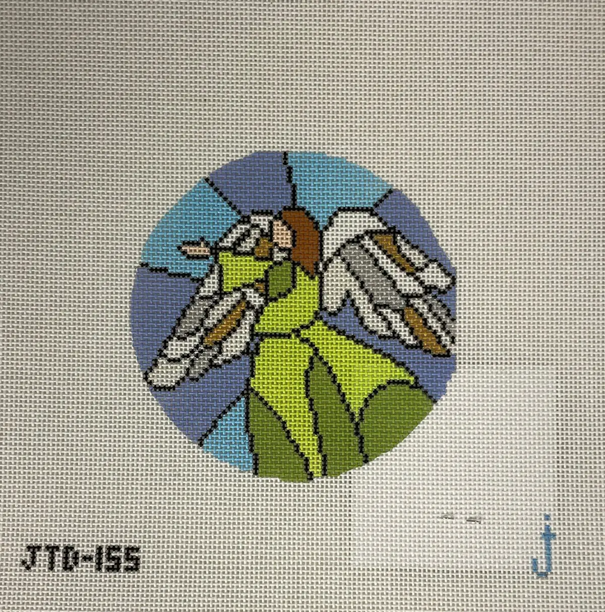 Jessica Tongel Designs Jtd155 Angel Stained Glass Ornament 1
