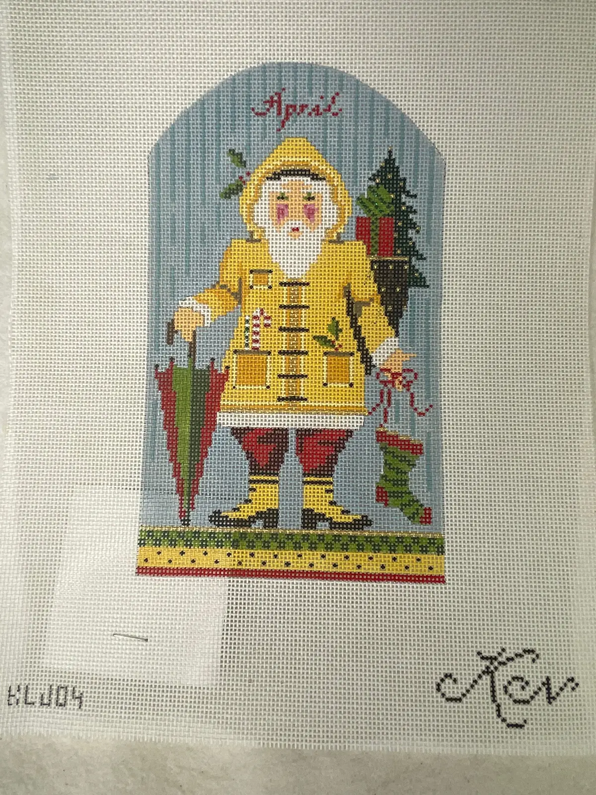 * Kelly Clark Studio April Santa Klj04 1