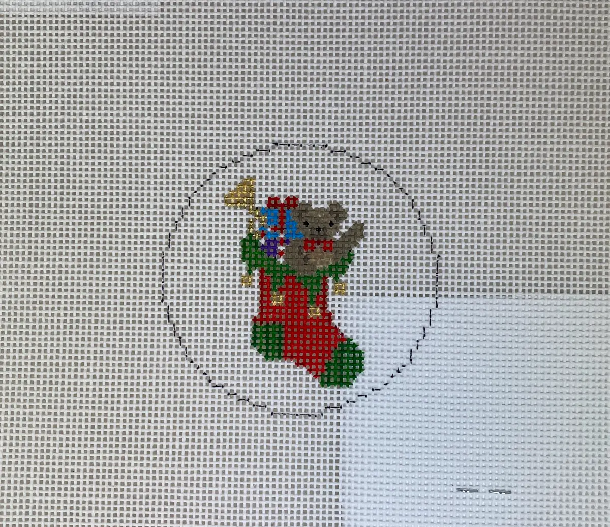 Susan Roberts Needlepoint 5901 Toy Stocking 1