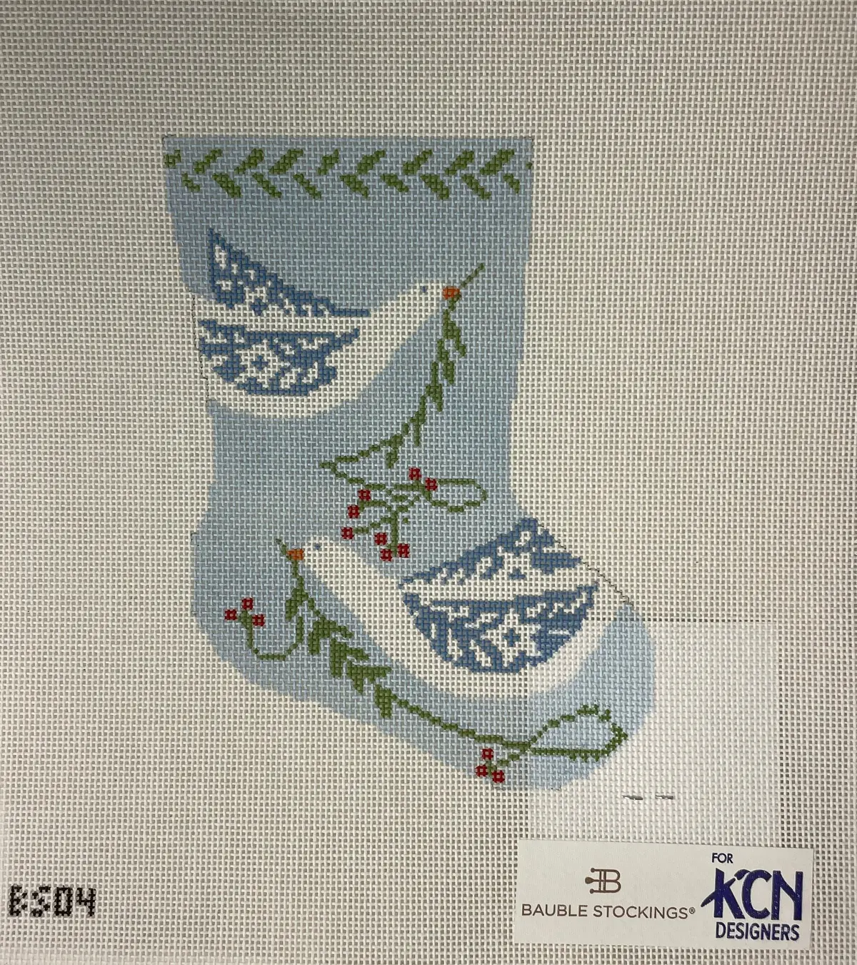 * Bauble Stockings Bs04 Peace Bird Ornament Size Stocking 1