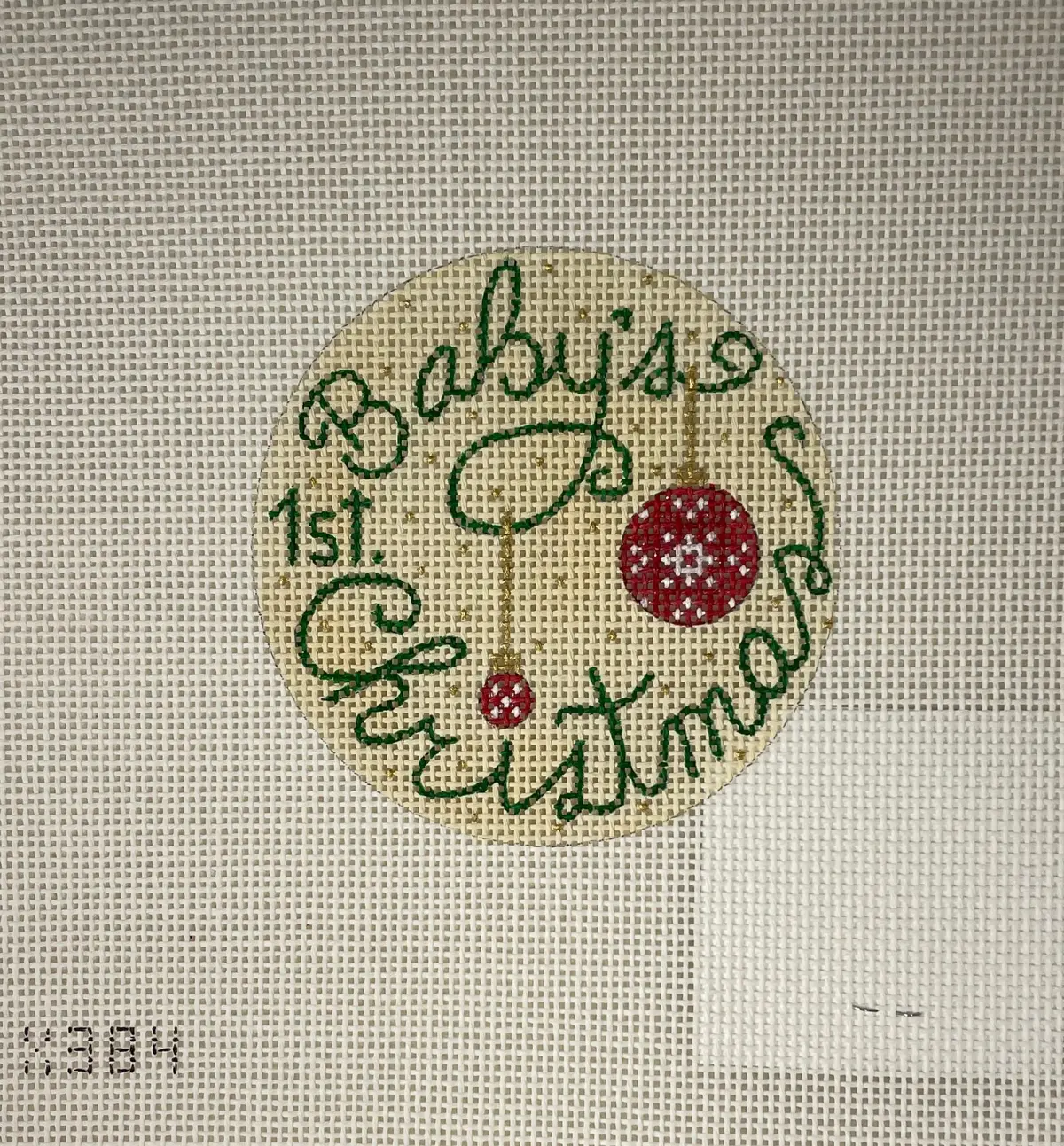 * Alice Peterson X384 Baby's First Christmas 1