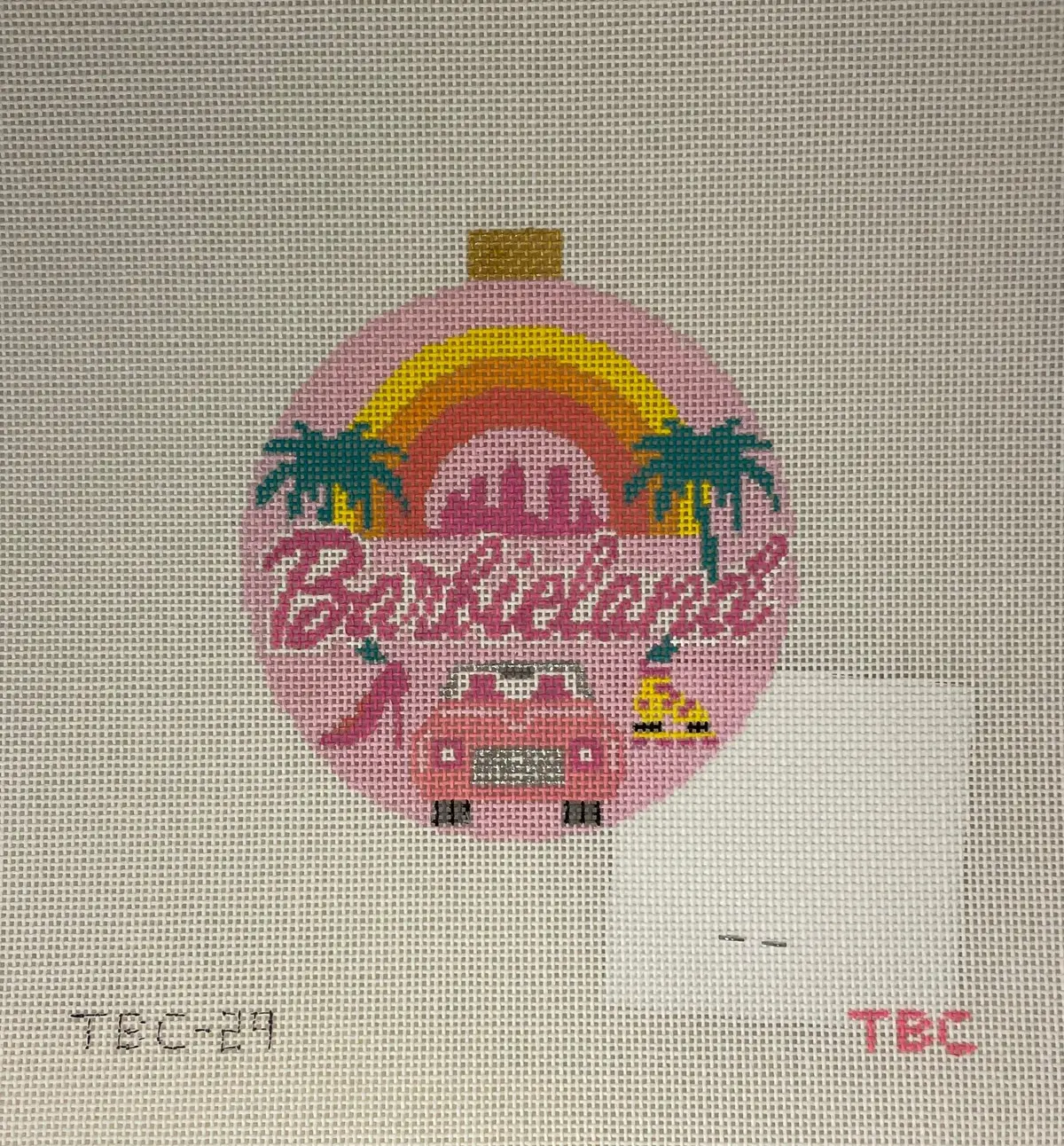 * Mopsey Designs / The Book Canvas Tbc29 Barbieland 1
