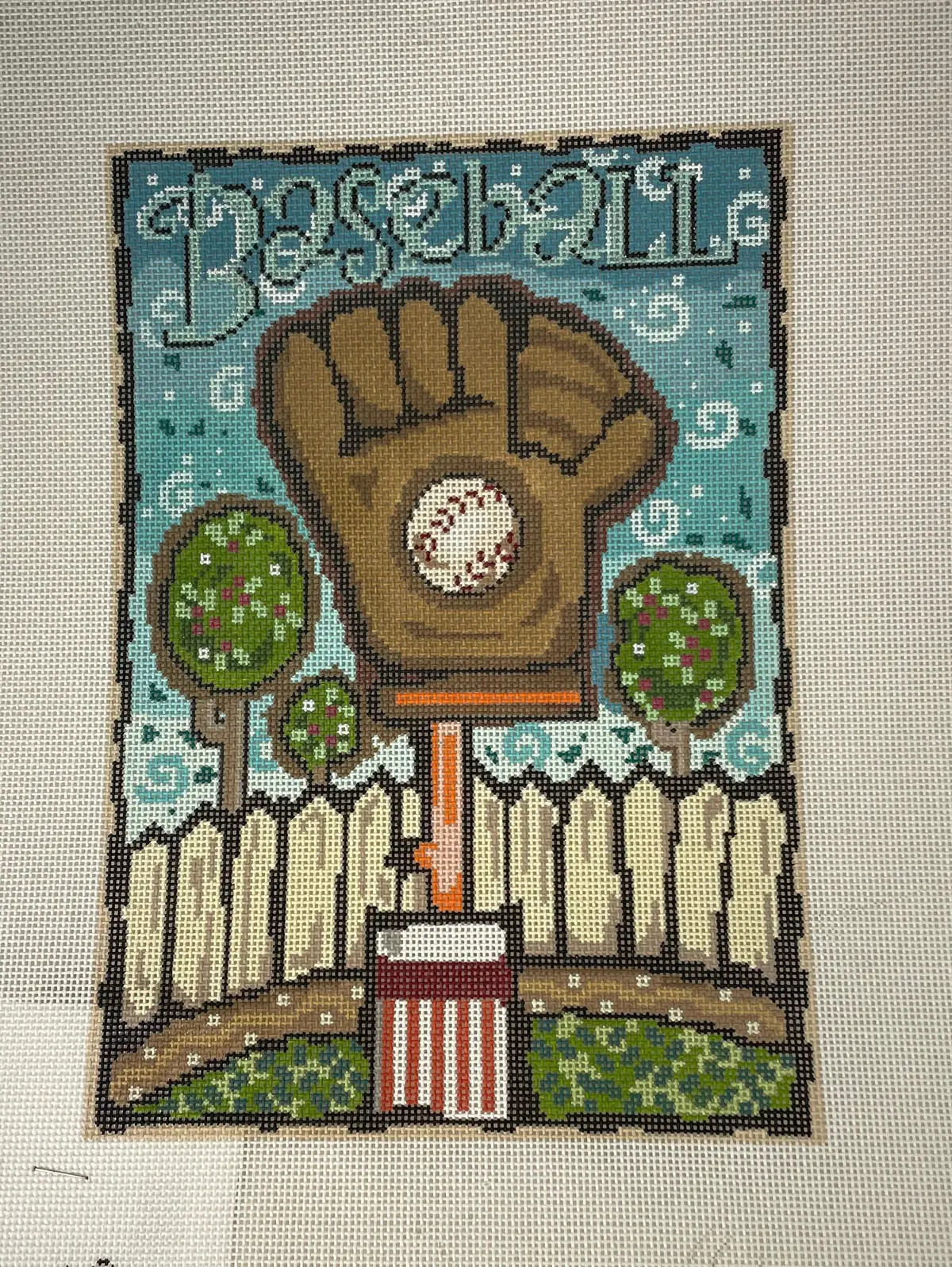 * Sale / Ruth Schmuff Design 9014 Baseball 1