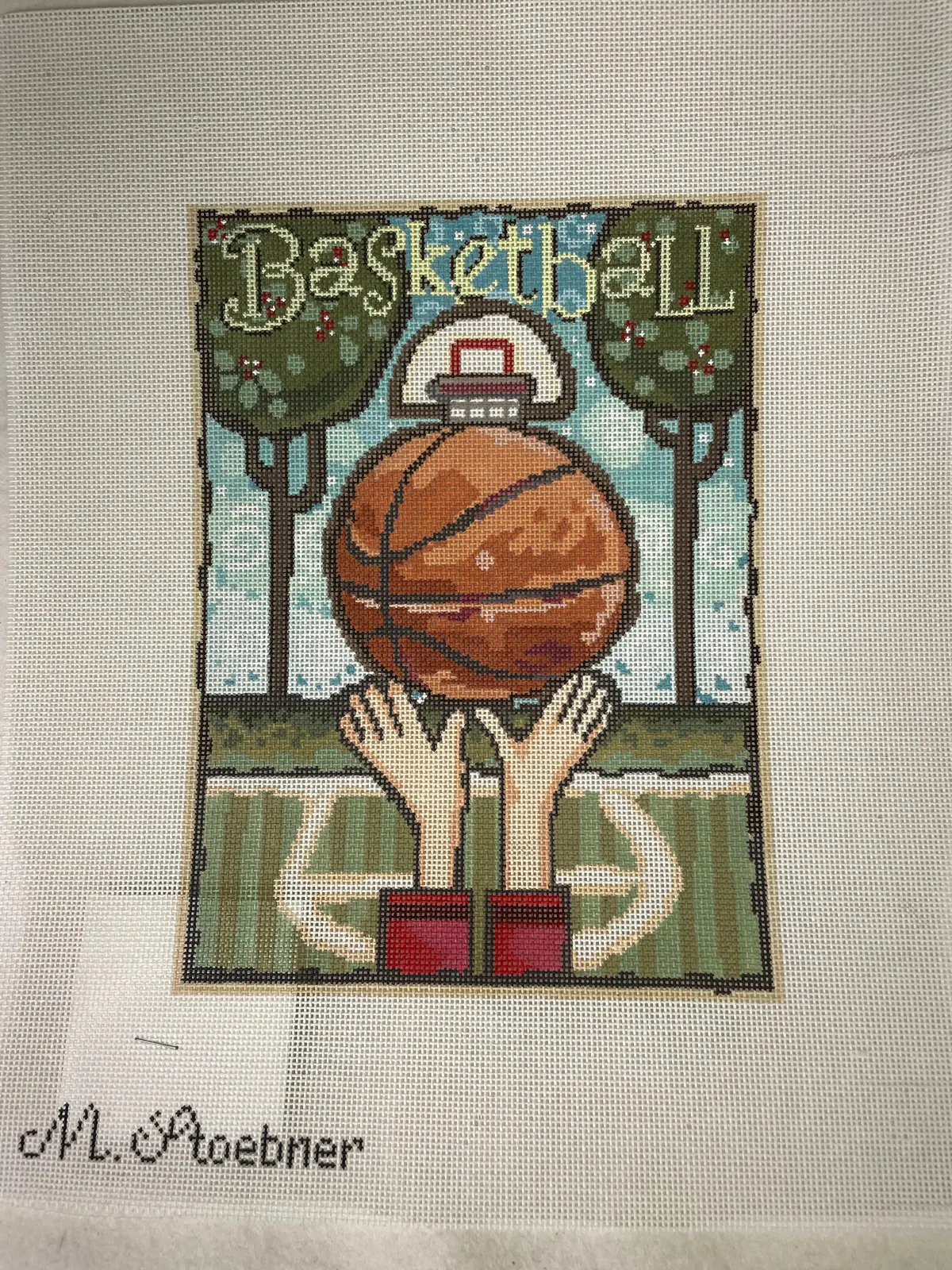 * Sale/ Ruth Schmuff Design 9013 Basketball 1