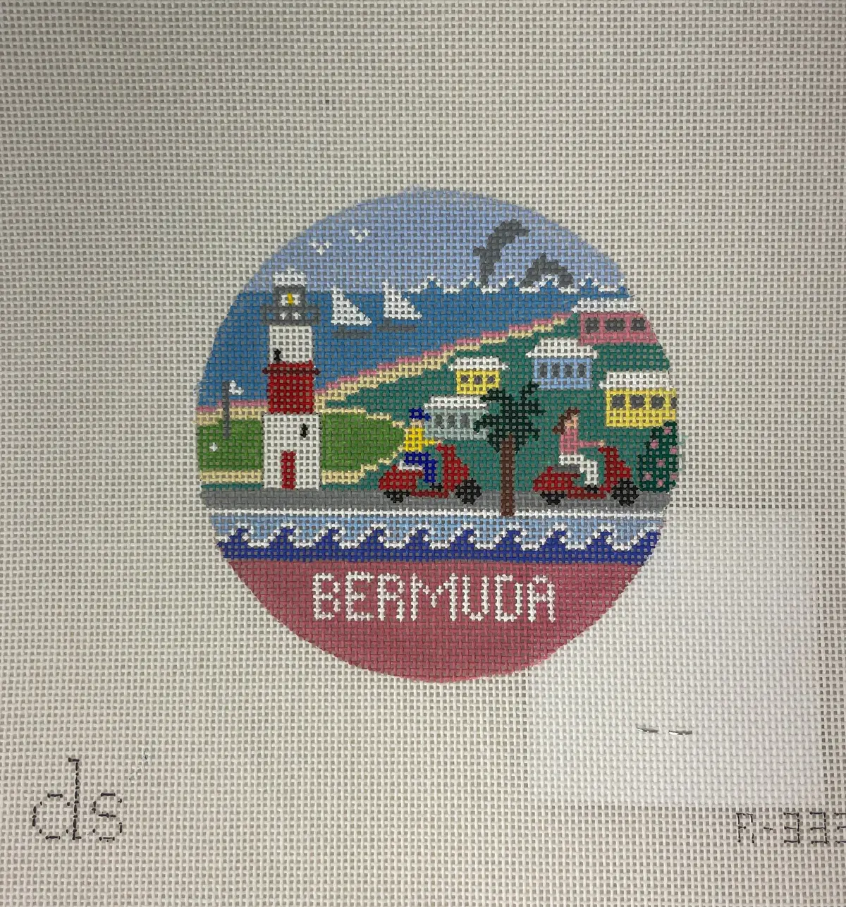 * Doolittle Stitchery R333 Bermuda Travel Round 1