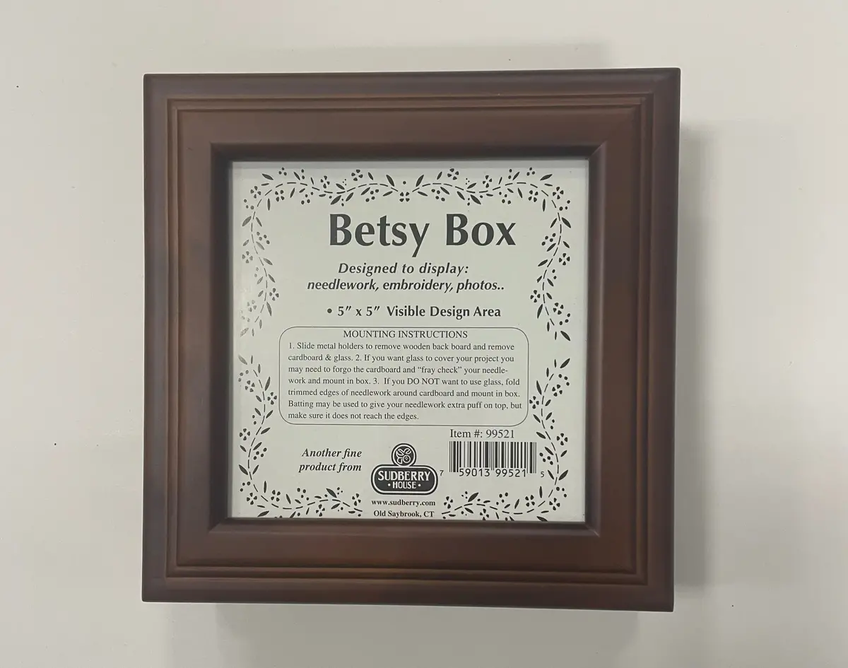Sudberry House 5X5 Betsy Box Mahogany 1