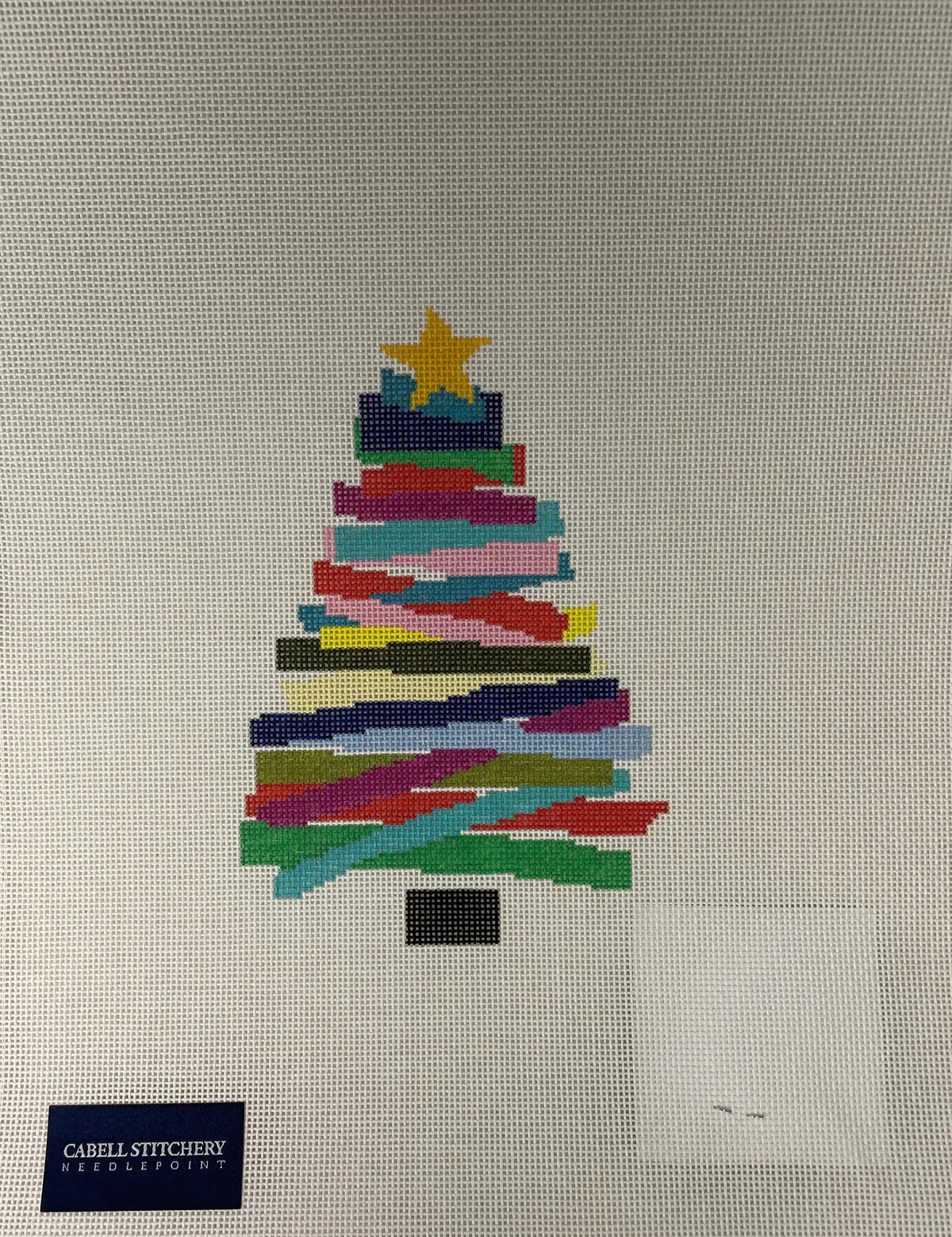 * Cabell Stitchery Cs01 Stackable Collection 6.5" Tree- Multicolored 1