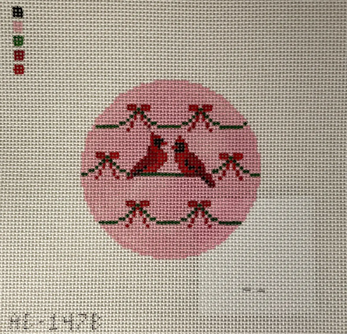 * Alice And Blue Ab147b Pink Cardinal Round 1