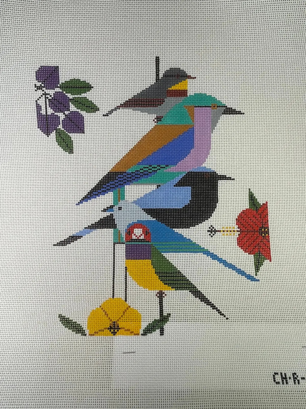 * Charley Harper Chr120 Rainforest Birds 1