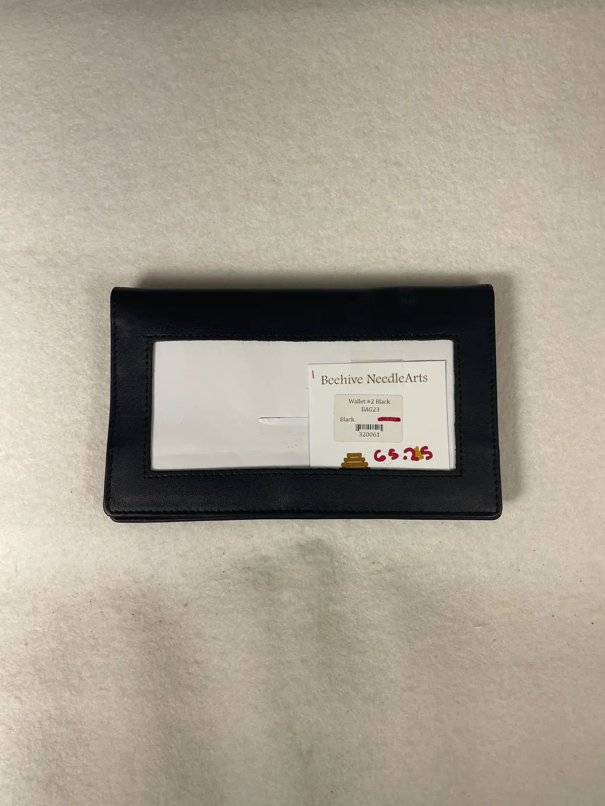 * Sale / Lee's Leather Wallet #2 (Bag23 Black) 1