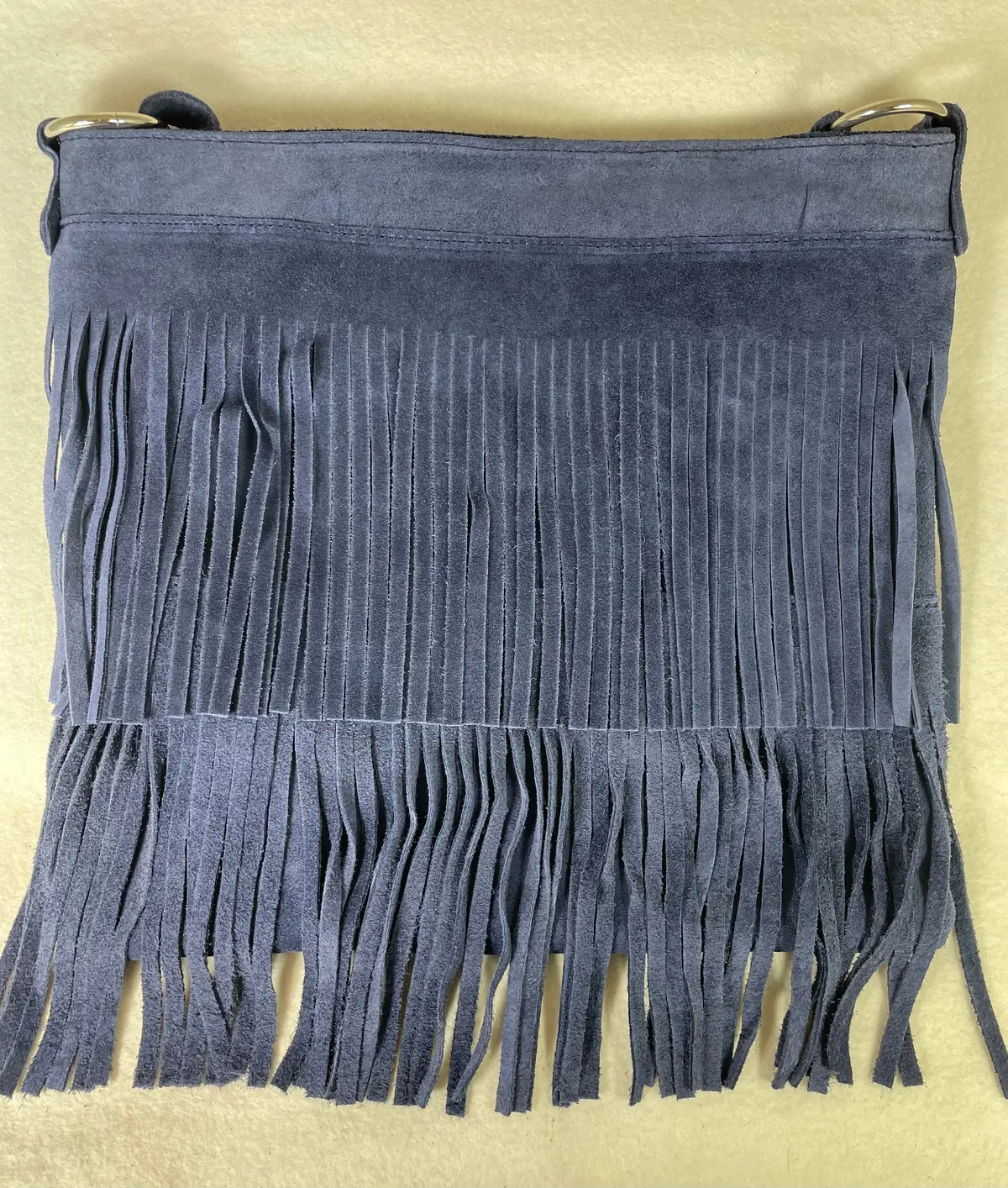 * Fringe Bag- Blue 1