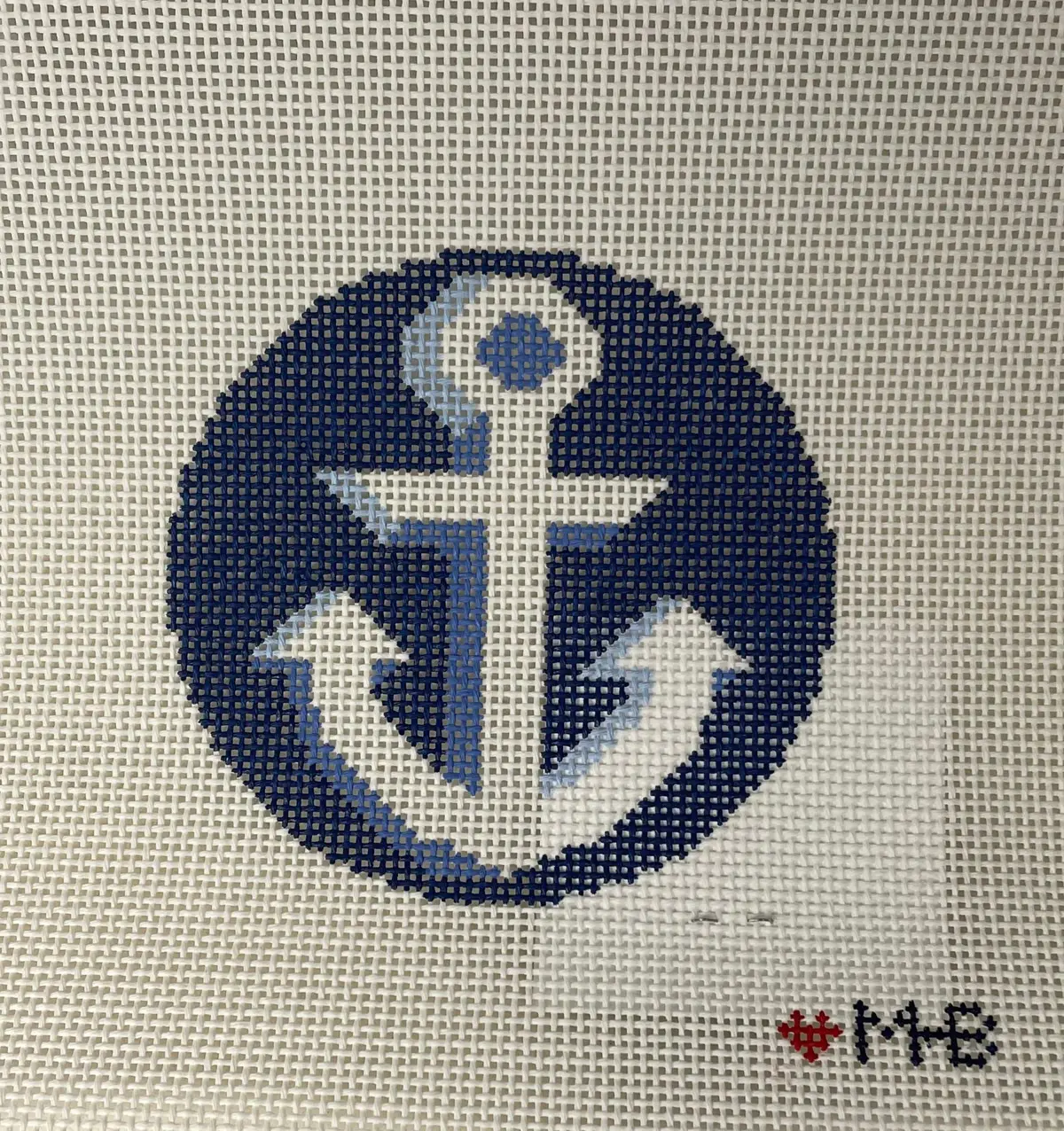 * Love Mhb Studio Cst105 Anchor Round- Blue 1