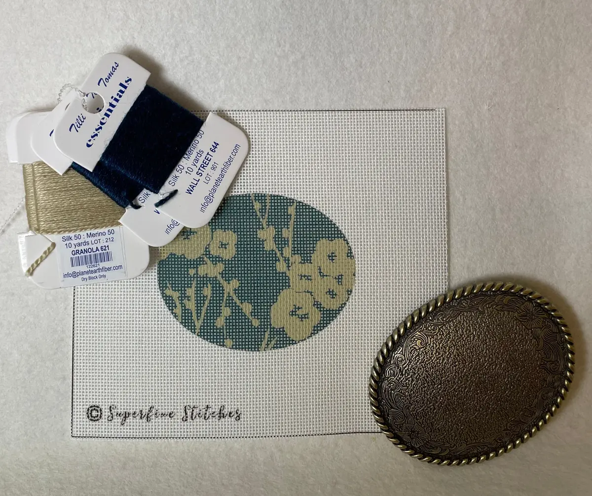 Superfine Stitches Buckle Kit- Asian Floral 1