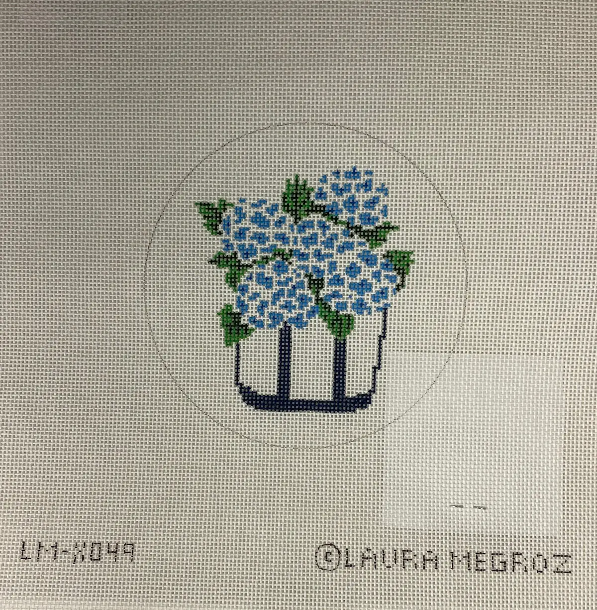 * Laura Megroz Lm-X049 Gathering Bag With Hydrangea 1