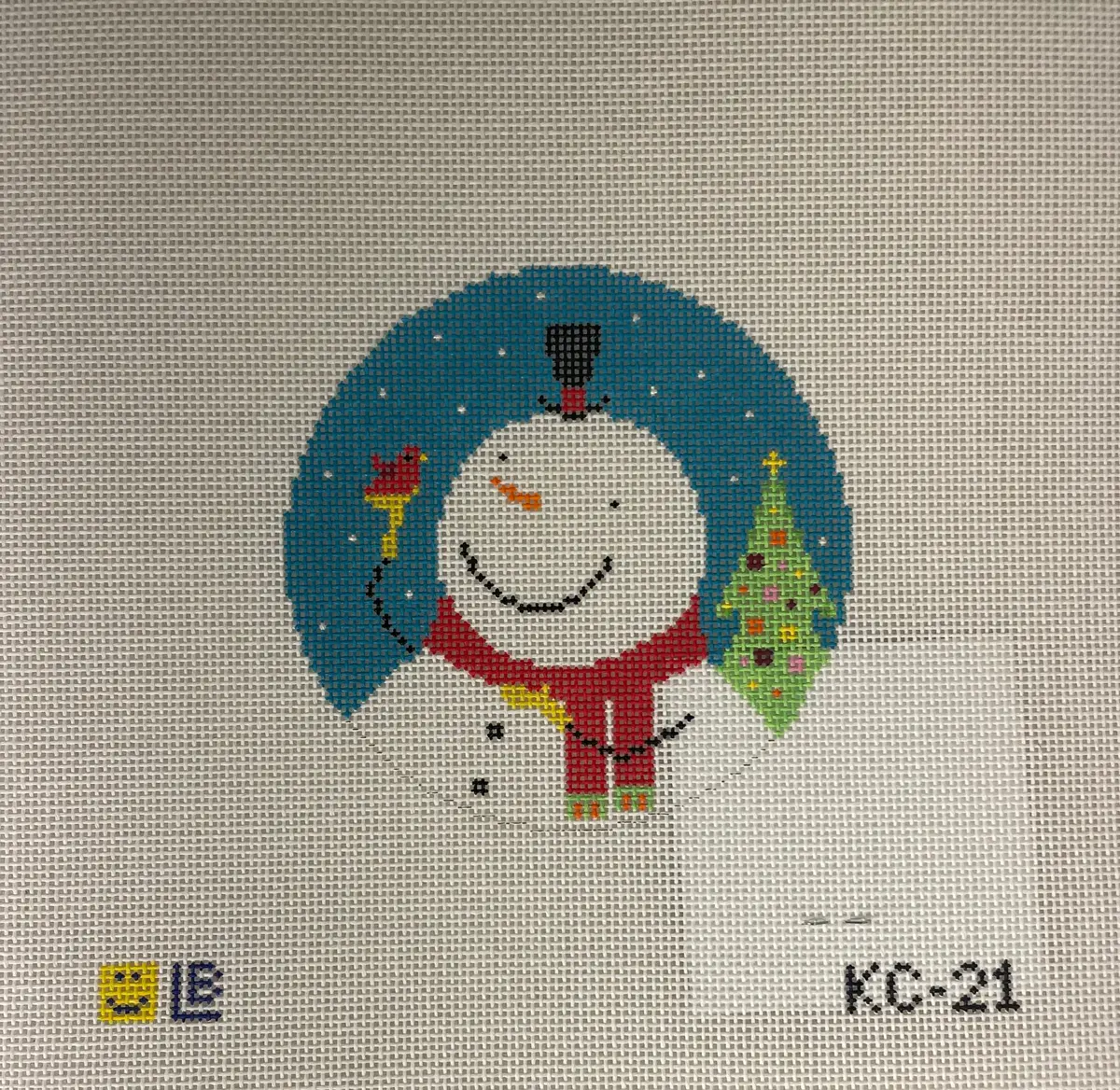 * Lauren Bloch Designs Kc21 Best Friends (Cardinal And Snowman) 1
