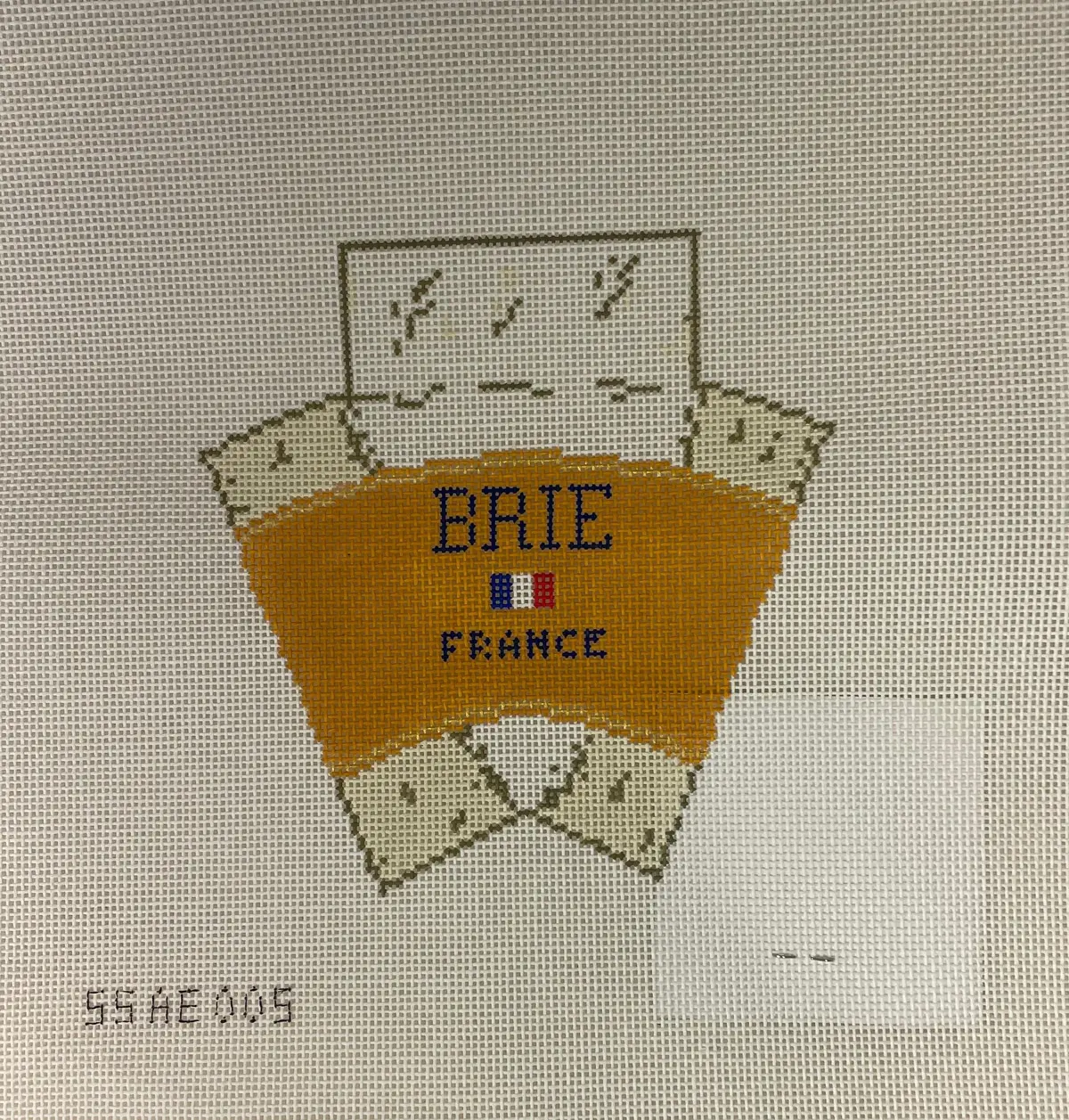 * Stitch Style/ Alli Eagan Ssae005 3-D Wedge Of Brie Cheese 1