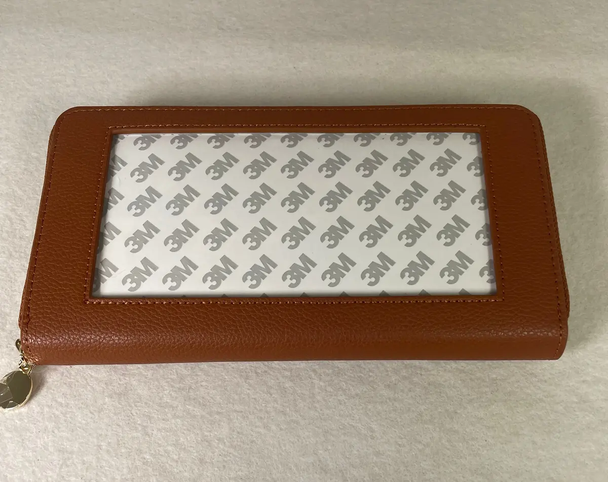 Rachel Barri Designs All-In Wallet / Cognac + Pink 1