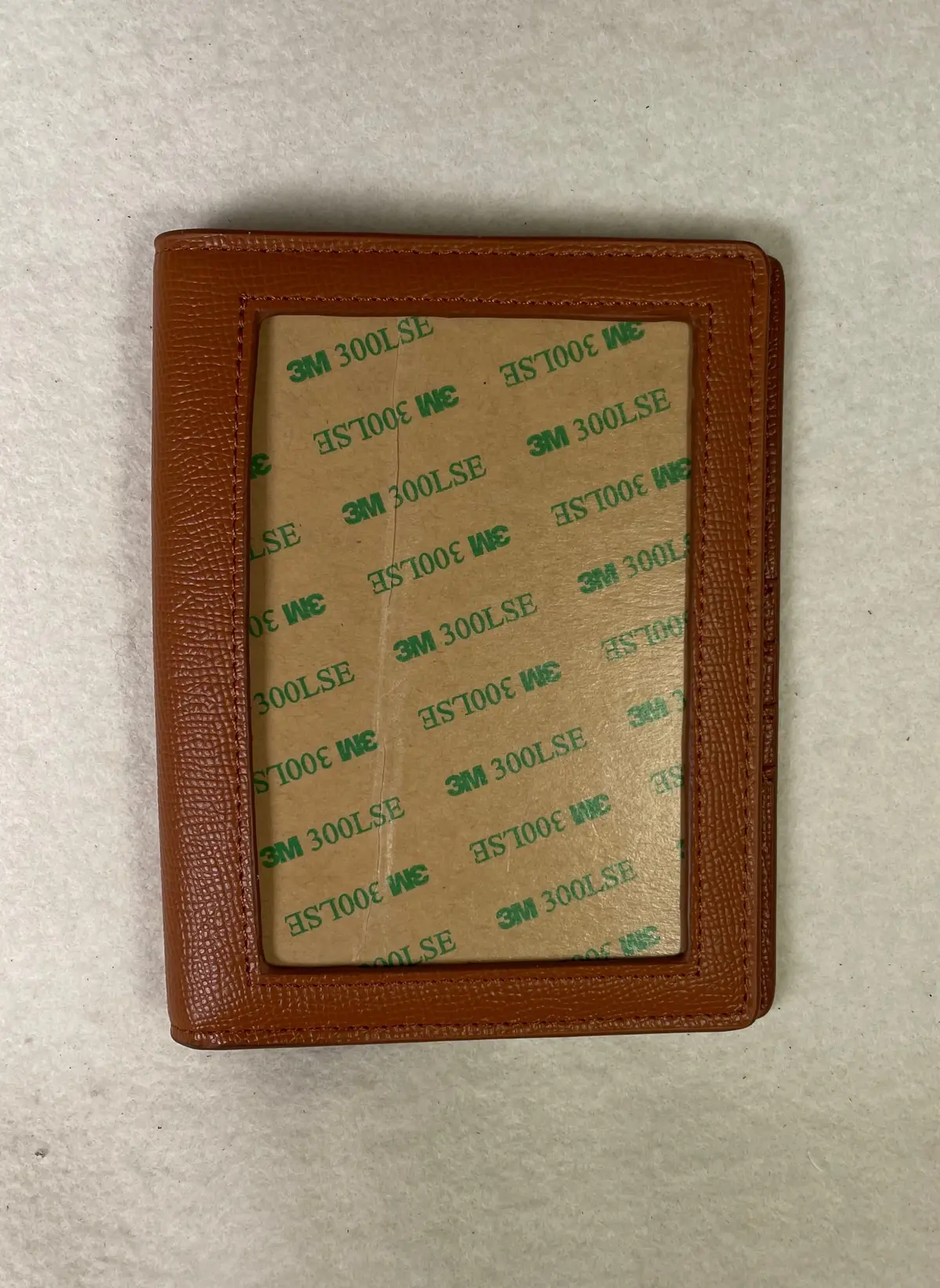 Rachel Barri Self Finishing Passport Cover- Cognac 1