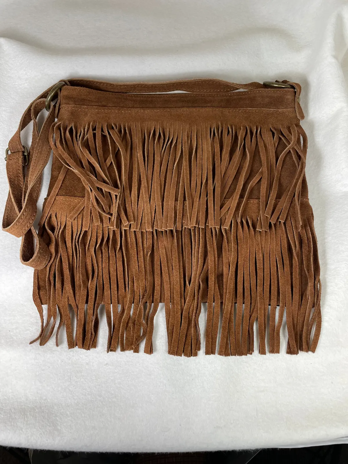 * Fringe Bag- Brown 1
