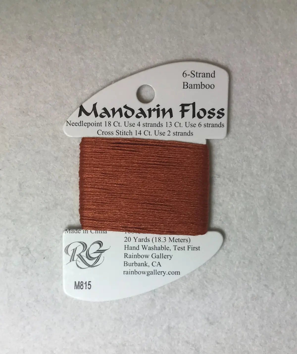 Mandarin Floss M815 Rust 1